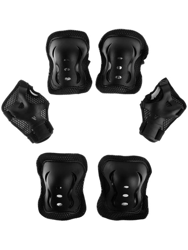 Защита роликовая ONLYTOP OT-2020, р. M, цвет чёрный