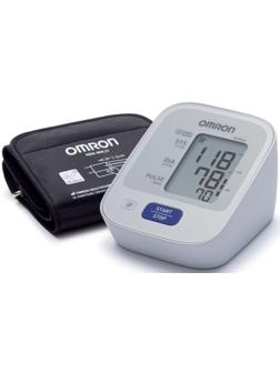 Тонометр OMRON M2 Basic HEM-7121-ALRU, автоматический, манжета 22-42 см, с адаптером