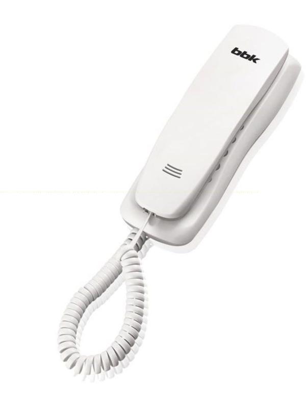 Телефон проводной BBK BKT-105 RU белый