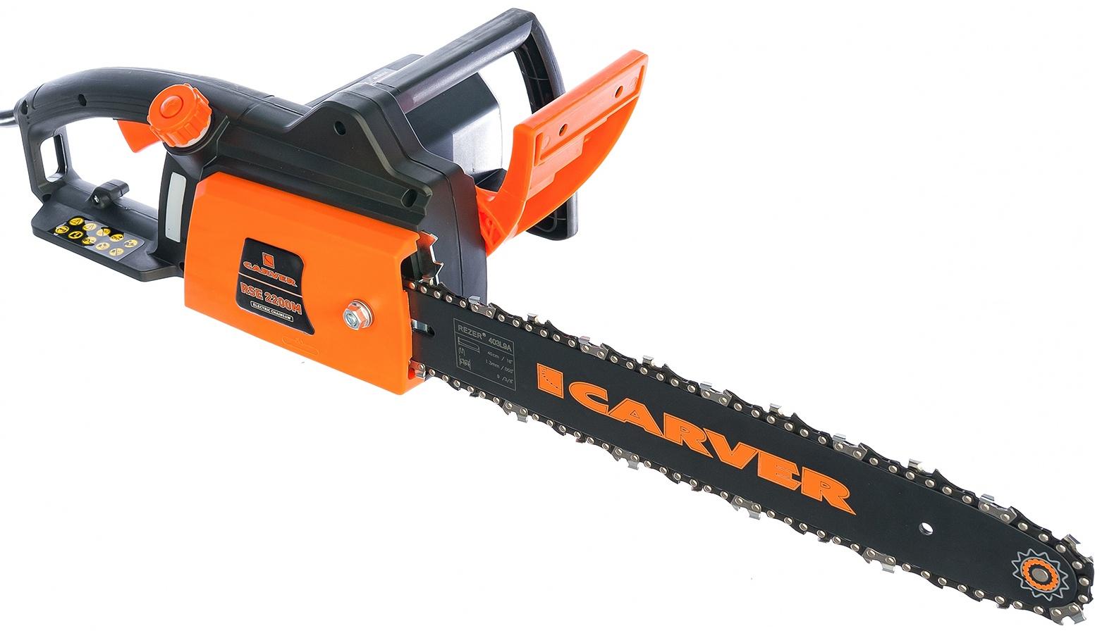 Пила CARVER RSE-2200М, электрическая, 2200 Вт, 40 см (16