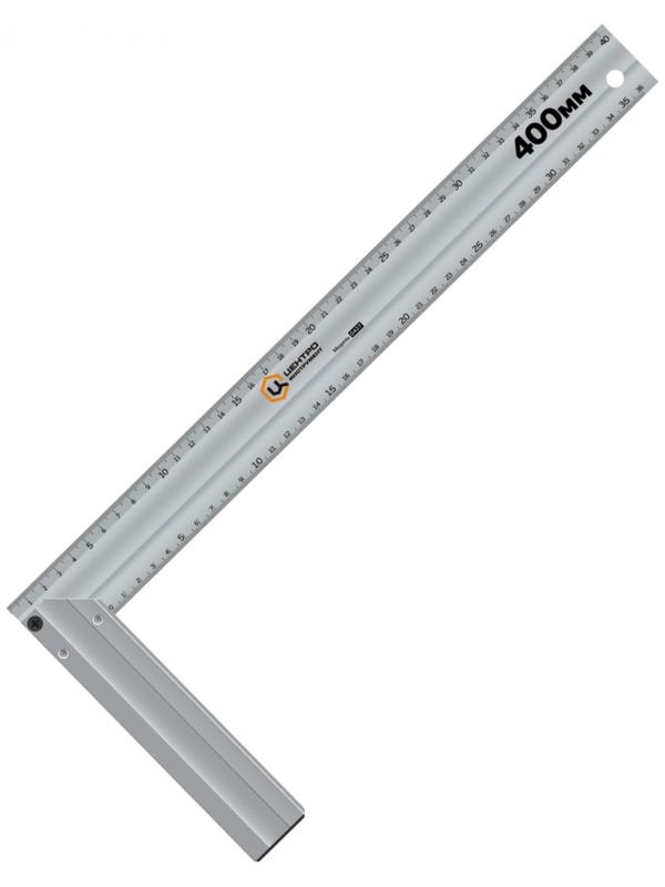 Угольник ЦЕНТРОИНСТРУМЕНТ 0427, алюминиевый, 400 мм