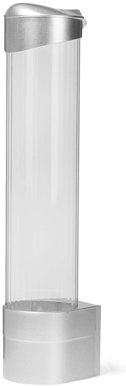 Стаканодержатель AquaWork CH-1, крепление на шурупах, 100 стаканчиков, серебристый