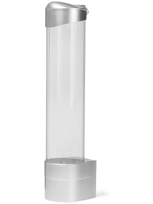 Стаканодержатель AquaWork CH-1, крепление на шурупах, 100 стаканчиков, серебристый