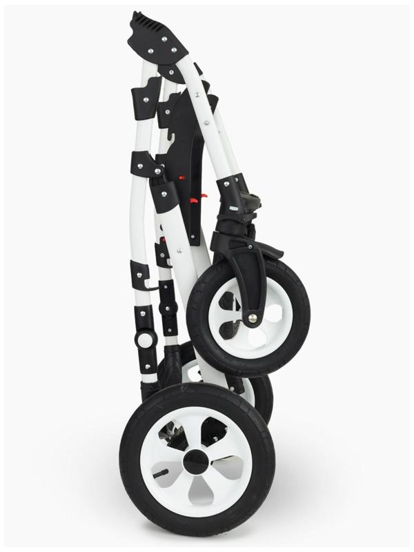 Коляска 2 в 1 Bartplast Bari, цвет серый, бирюза