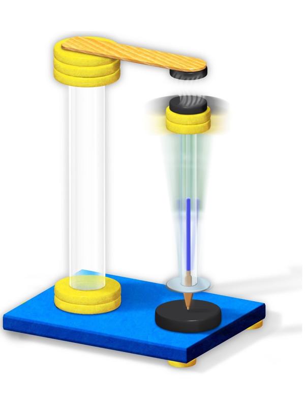 Набор для опытов «Магнитная левитация», в пакете