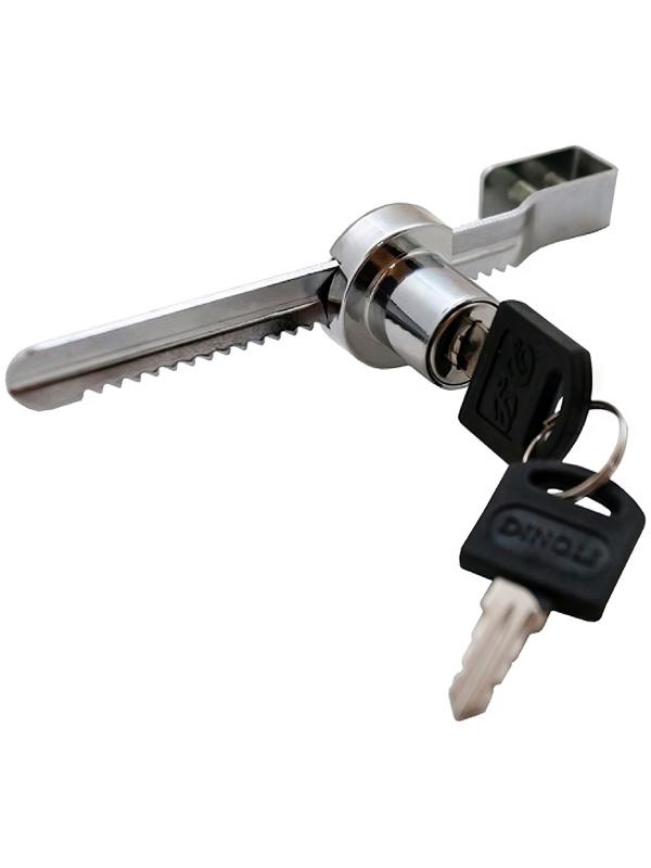 Замок-стекло MARLOK №328,  реечный, цвет хром