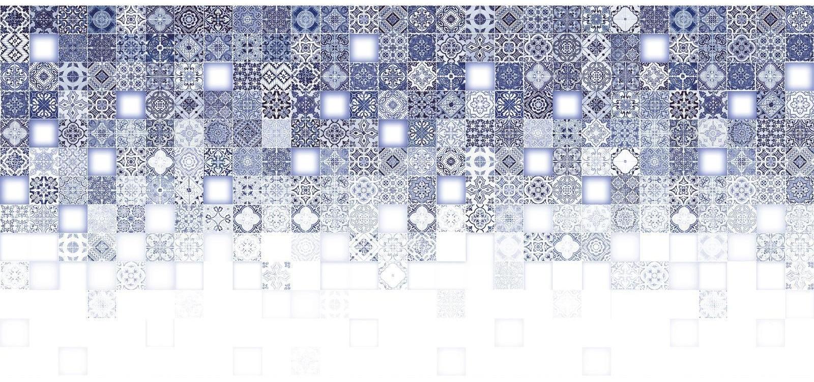 Плитка настенная Hammam многоцветный рельеф 200x440 (в упаковке 1,05 кв.м)