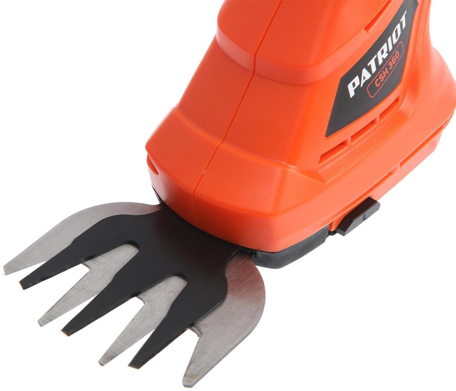 Ножницы-кусторез аккумуляторные PATRIOT CSH 360, 3.6 В, лазерная заточка, 80 мм, Type-C