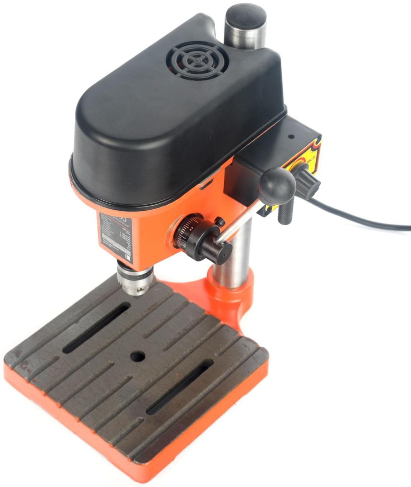 Станок сверлильный PATRIOT SD150, 100 Вт, 0-8500 об/мин, max 8 мм, тиски в комплекте