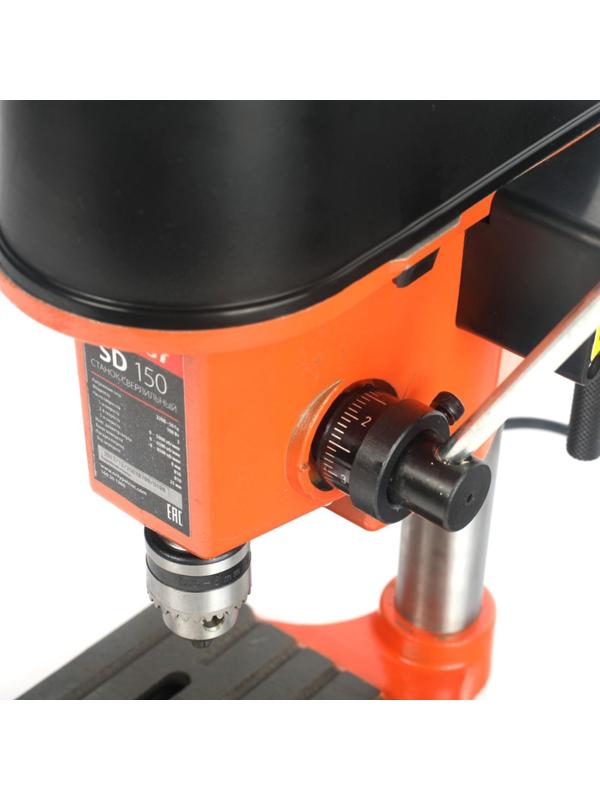 Станок сверлильный PATRIOT SD150, 100 Вт, 0-8500 об/мин, max 8 мм, тиски в комплекте