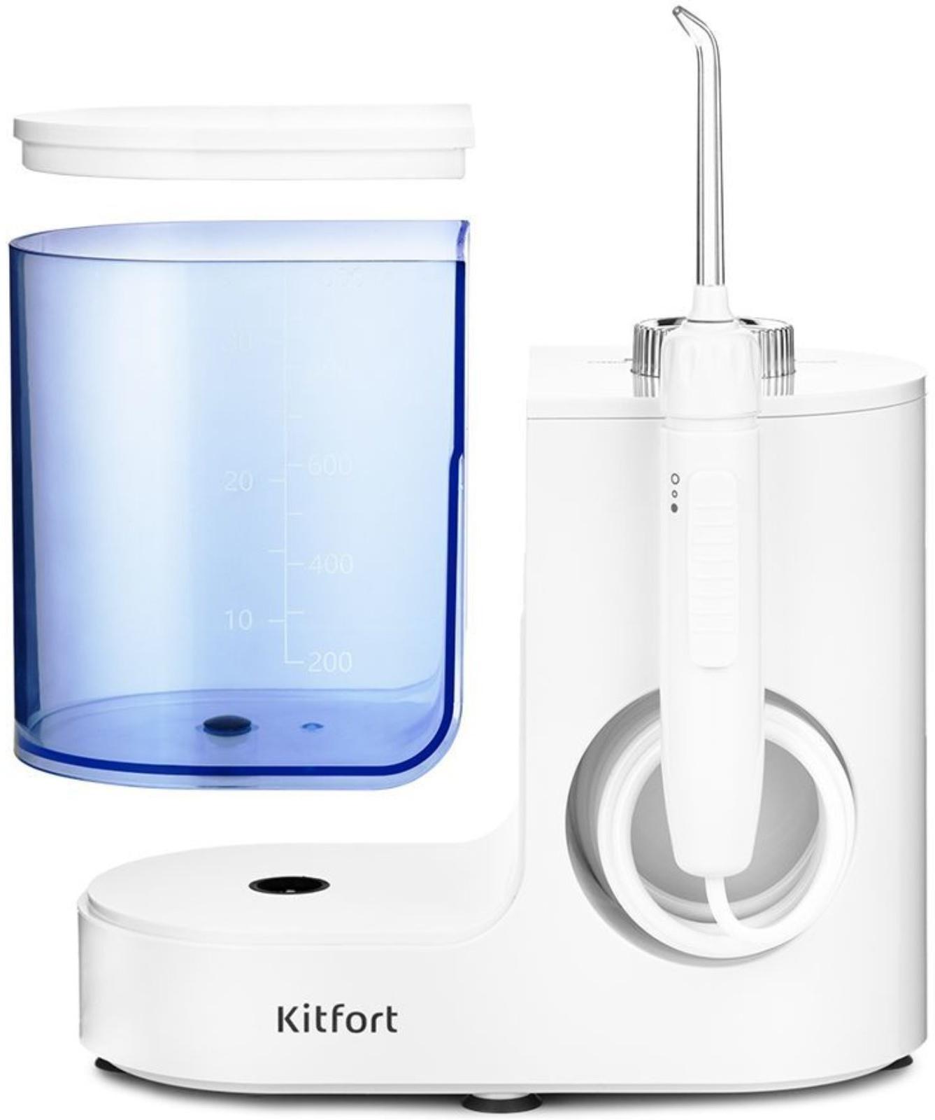 Ирригатор Kitfort КТ-2914, стационарный, 1000 мл, регулировка режимов, 6 насадок, от сети