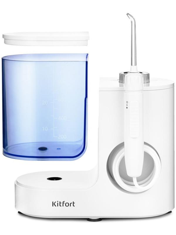 Ирригатор Kitfort КТ-2914, стационарный, 1000 мл, регулировка режимов, 6 насадок, от сети