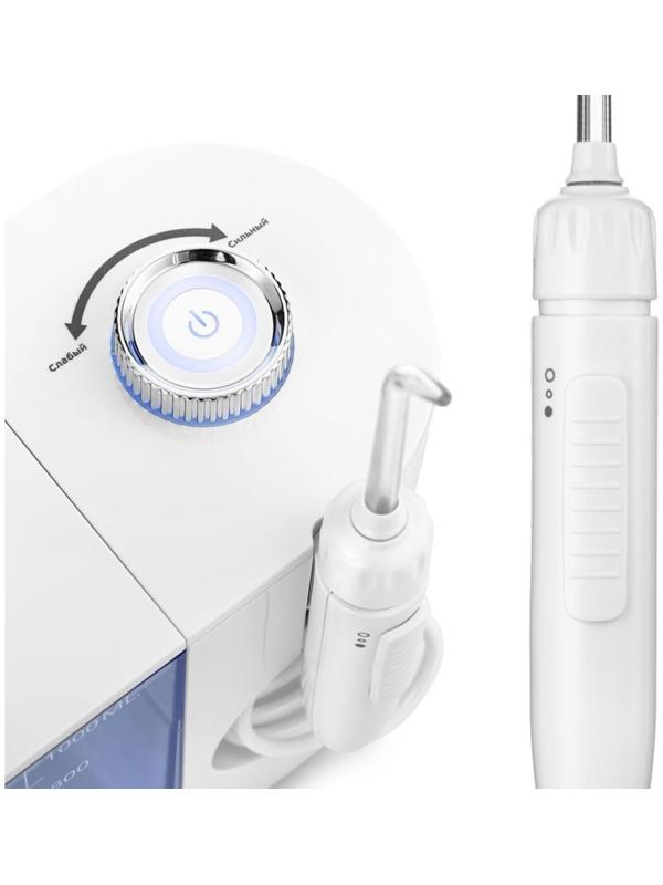 Ирригатор Kitfort КТ-2914, стационарный, 1000 мл, регулировка режимов, 6 насадок, от сети