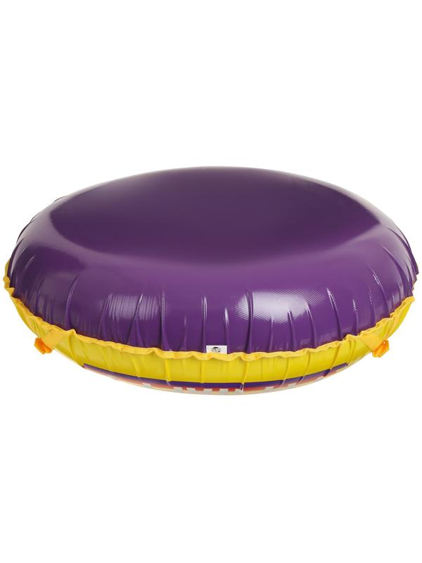 Тюбинг-ватрушка ONLYTOP Happy, диаметр чехла 107 см