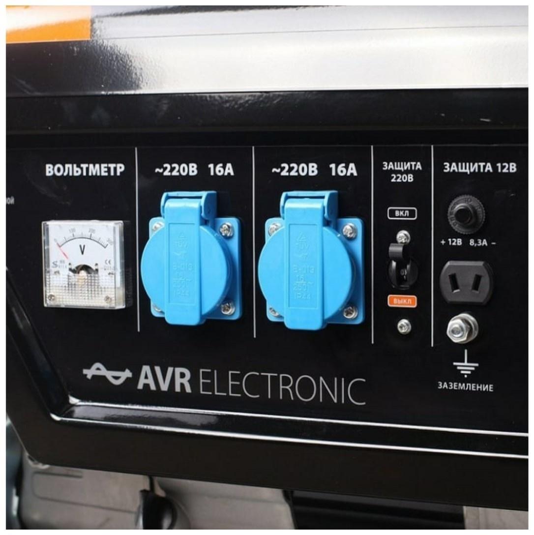 Генератор бензиновый PATRIOT GP3510, 4Т, 2.8 кВт, 2х220/12 В, 220 В, 0.6 л, ручной старт