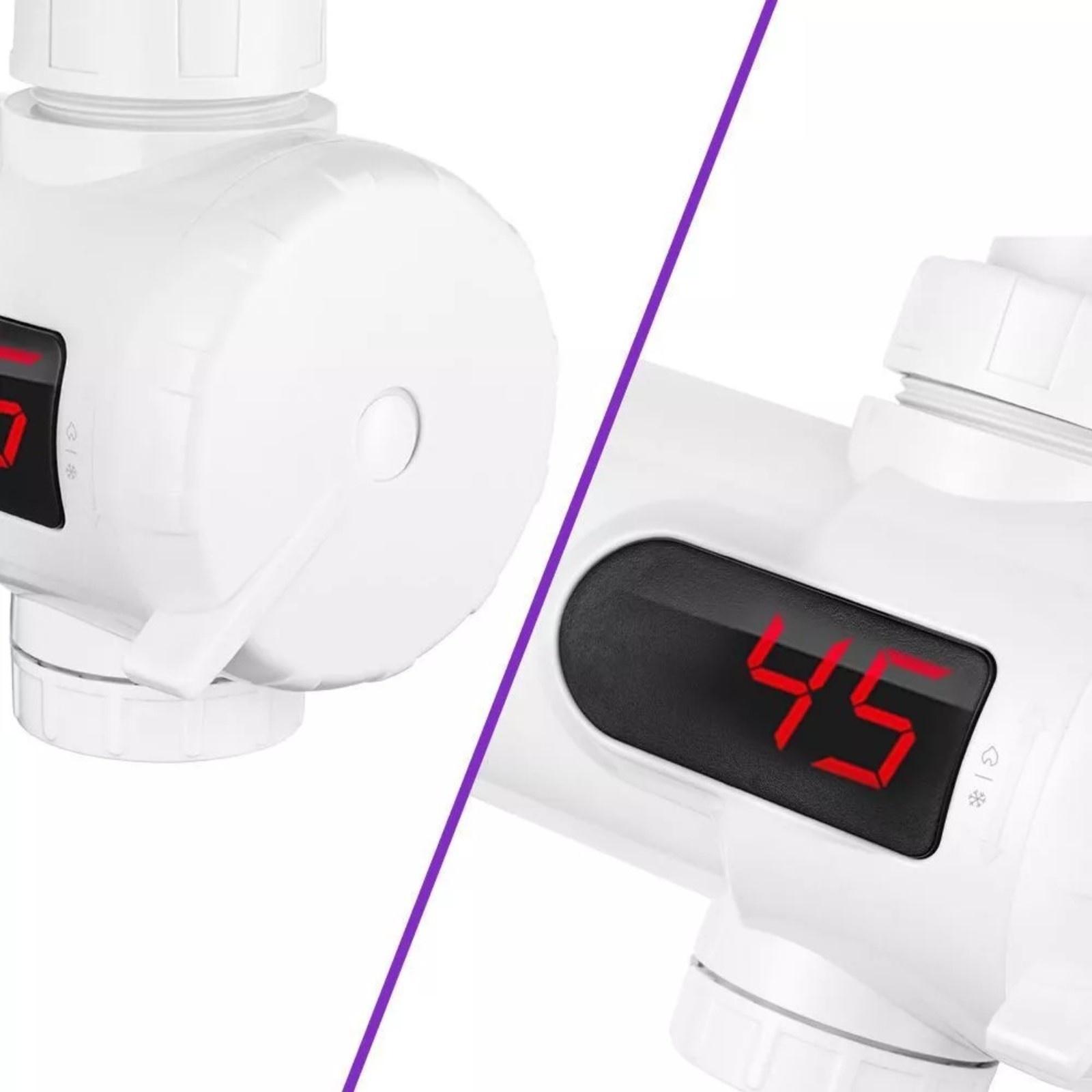 Проточный водонагреватель Kitfort КТ-4033, 3300 Вт, 6л/мин, белый