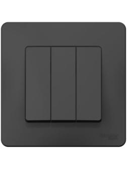 Выключатель SchE BLNVS100506 Blanca, СП, 10А, 250В, 3 клавиши