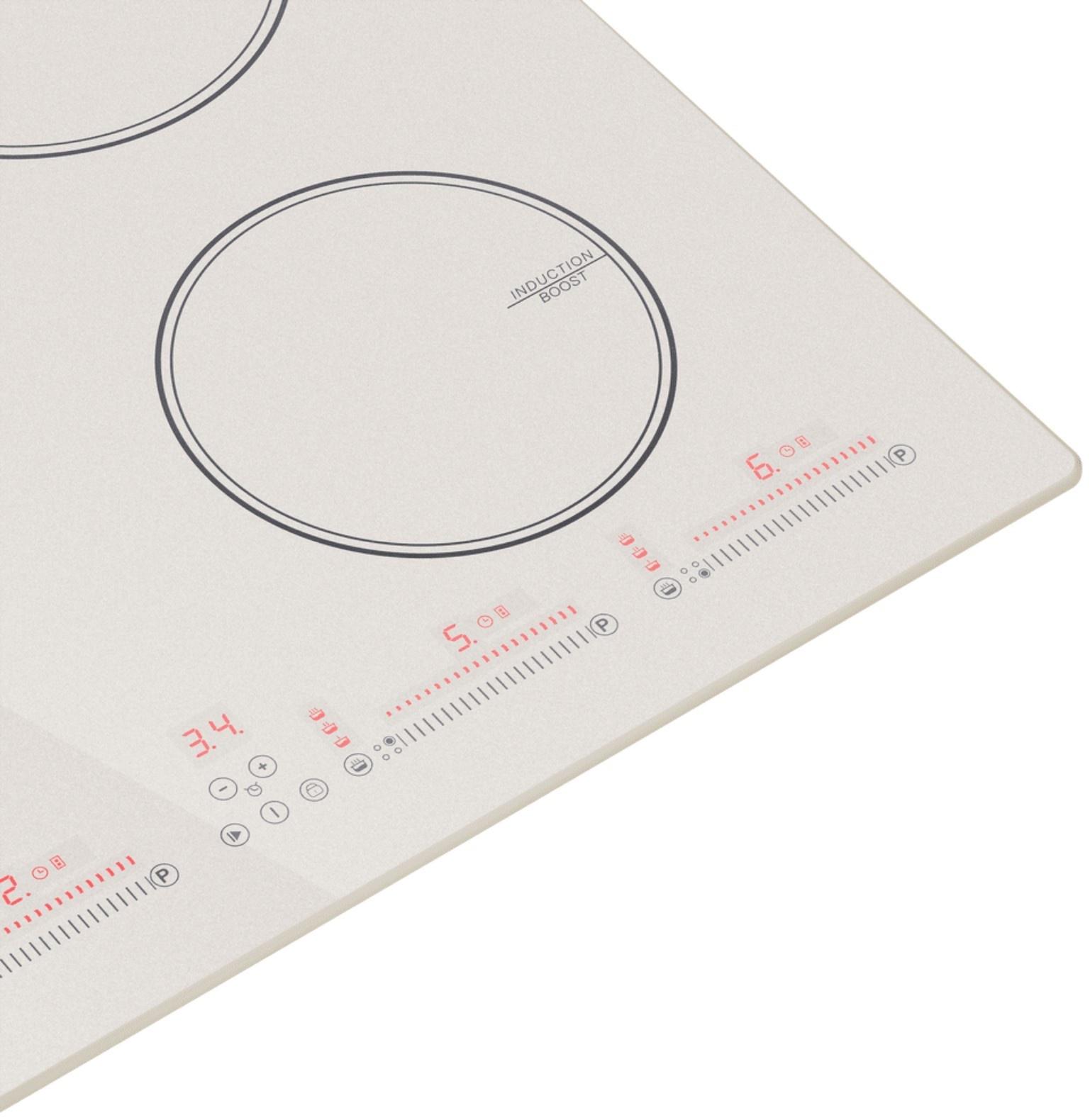 Варочная панель MAUNFELD CVI594SBG, индукционная, 4 конфорки, сенсор, бежевый