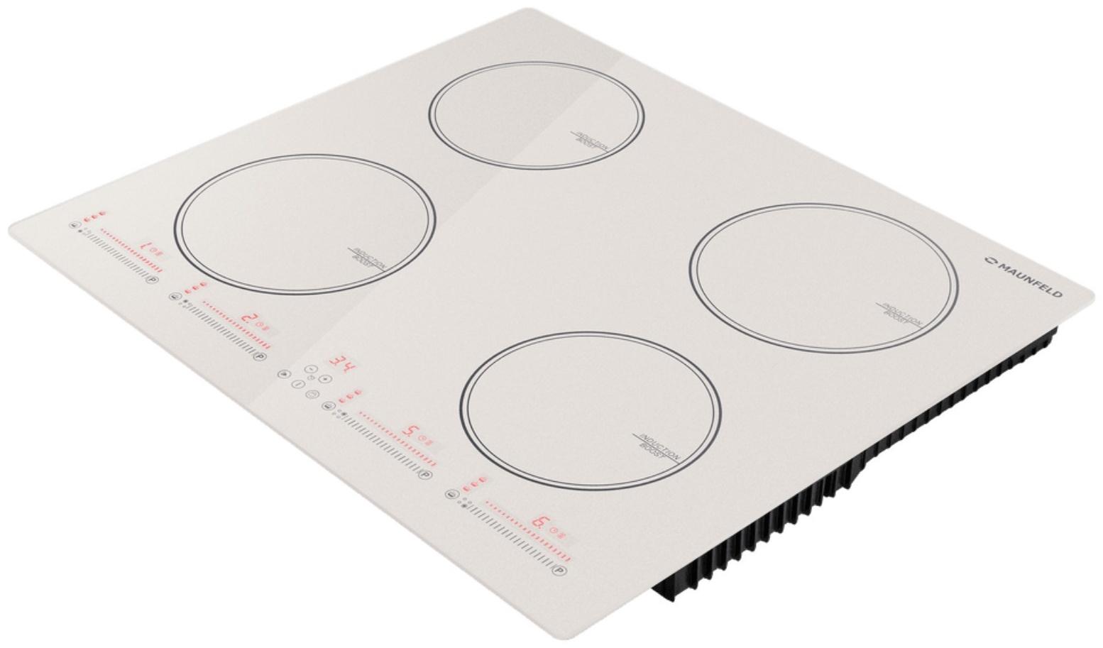 Варочная панель MAUNFELD CVI594SBG, индукционная, 4 конфорки, сенсор, бежевый