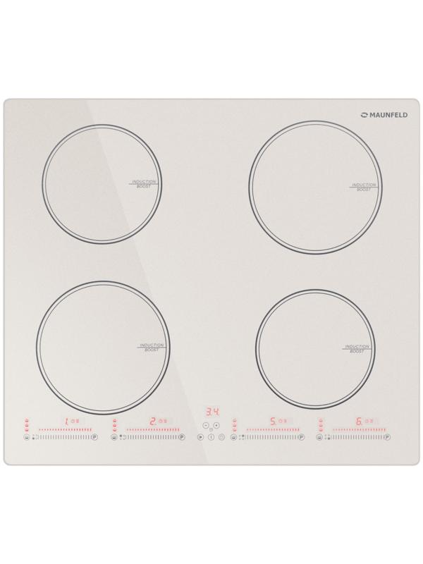 Варочная панель MAUNFELD CVI594SBG, индукционная, 4 конфорки, сенсор, бежевый
