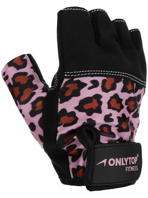 Спортивные перчатки ONLYTOP модель 9128, р. S