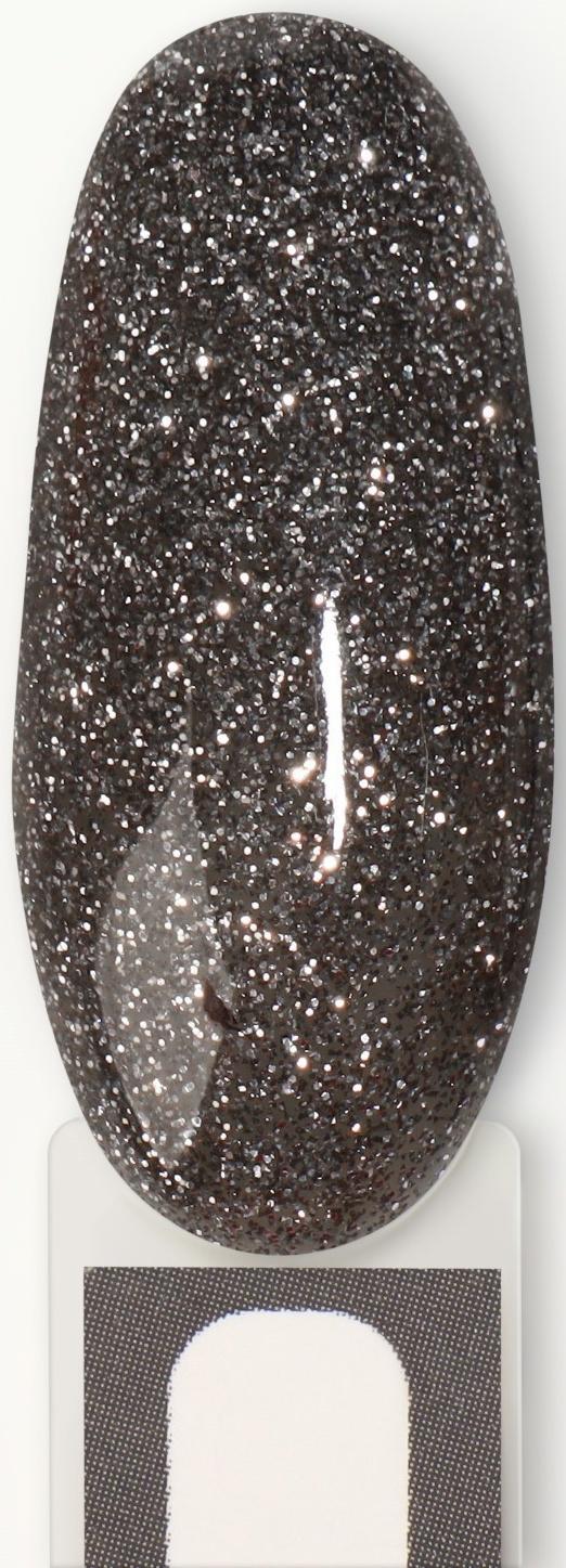 Гель лак для ногтей «SHINING STAR», светоотражающий, 3-х фазный, 8мл, LED/UV, цвет звёздная ночь (024)