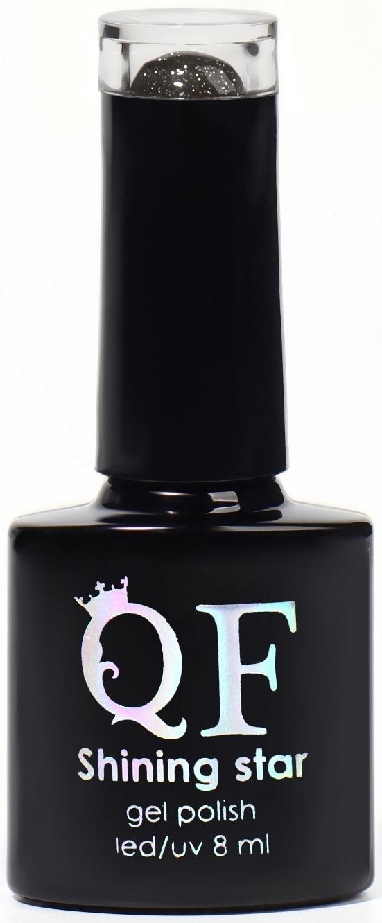 Гель лак для ногтей «SHINING STAR», светоотражающий, 3-х фазный, 8мл, LED/UV, цвет звёздная ночь (024)
