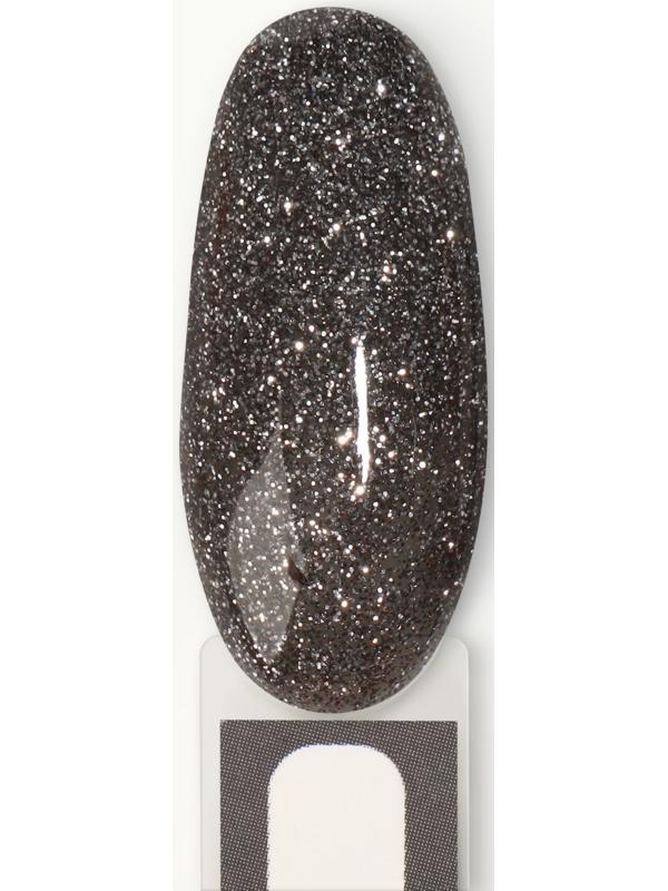 Гель лак для ногтей «SHINING STAR», светоотражающий, 3-х фазный, 8мл, LED/UV, цвет звёздная ночь (024)