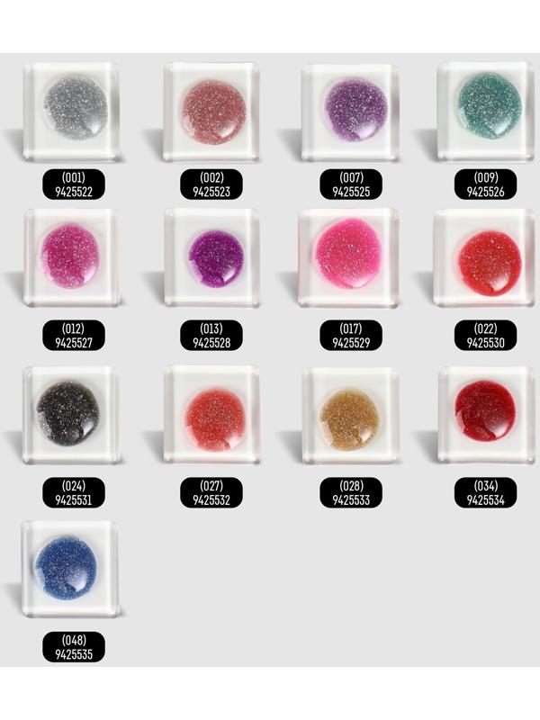 Гель лак для ногтей «SHINING STAR», светоотражающий, 3-х фазный, 8мл, LED/UV, цвет звёздная ночь (024)