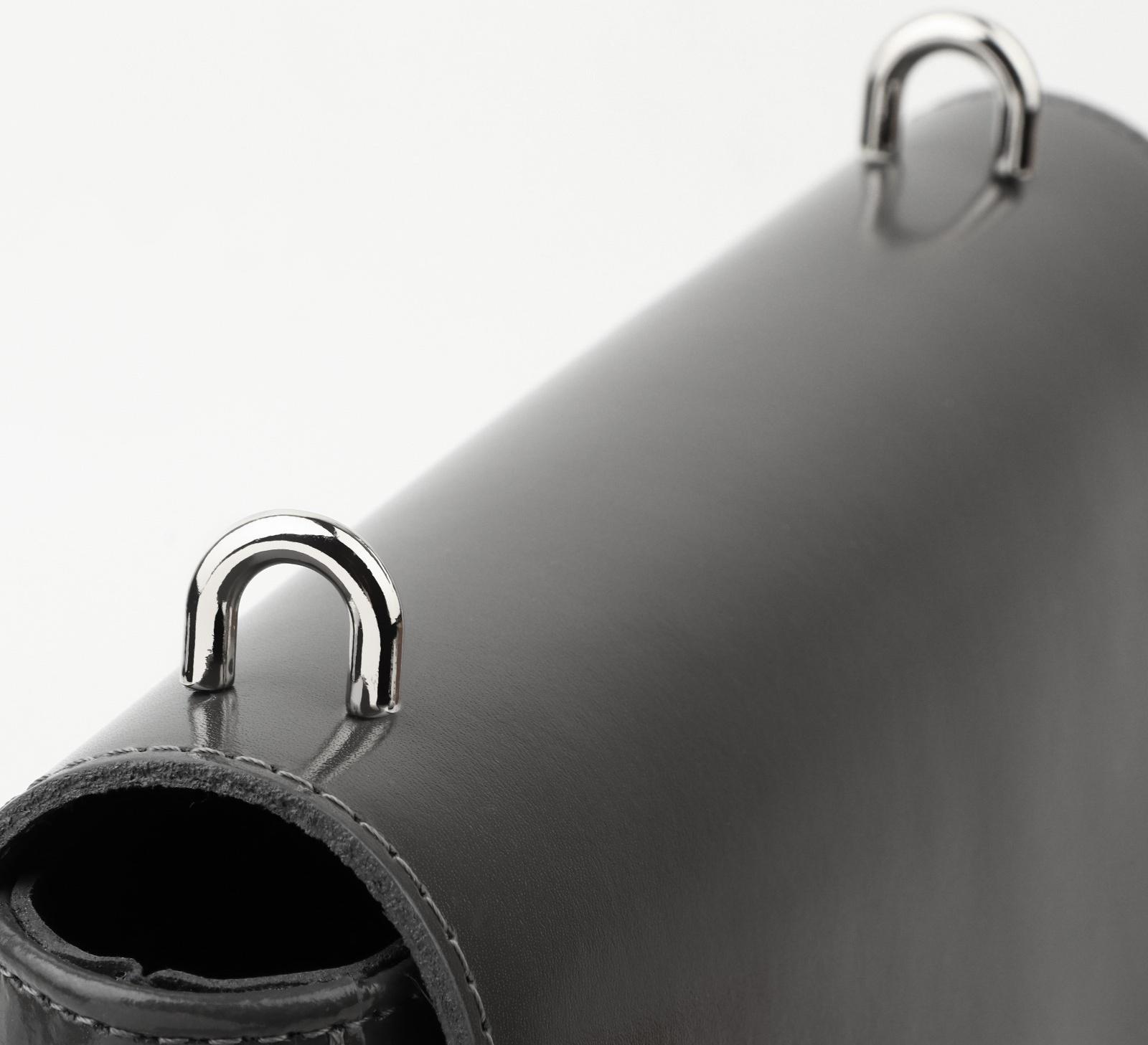 Крепления для ручек на сумку, металлические, 1,8 × 1,5 × 0,5 см, 2 шт, 4 винта, цвет серебряный