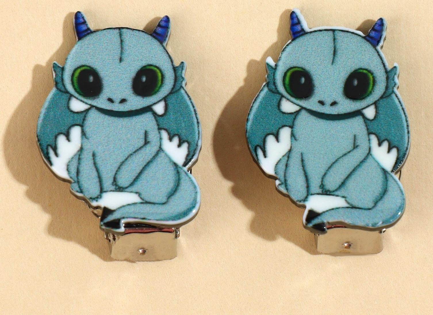 Серьги-клипсы детские 