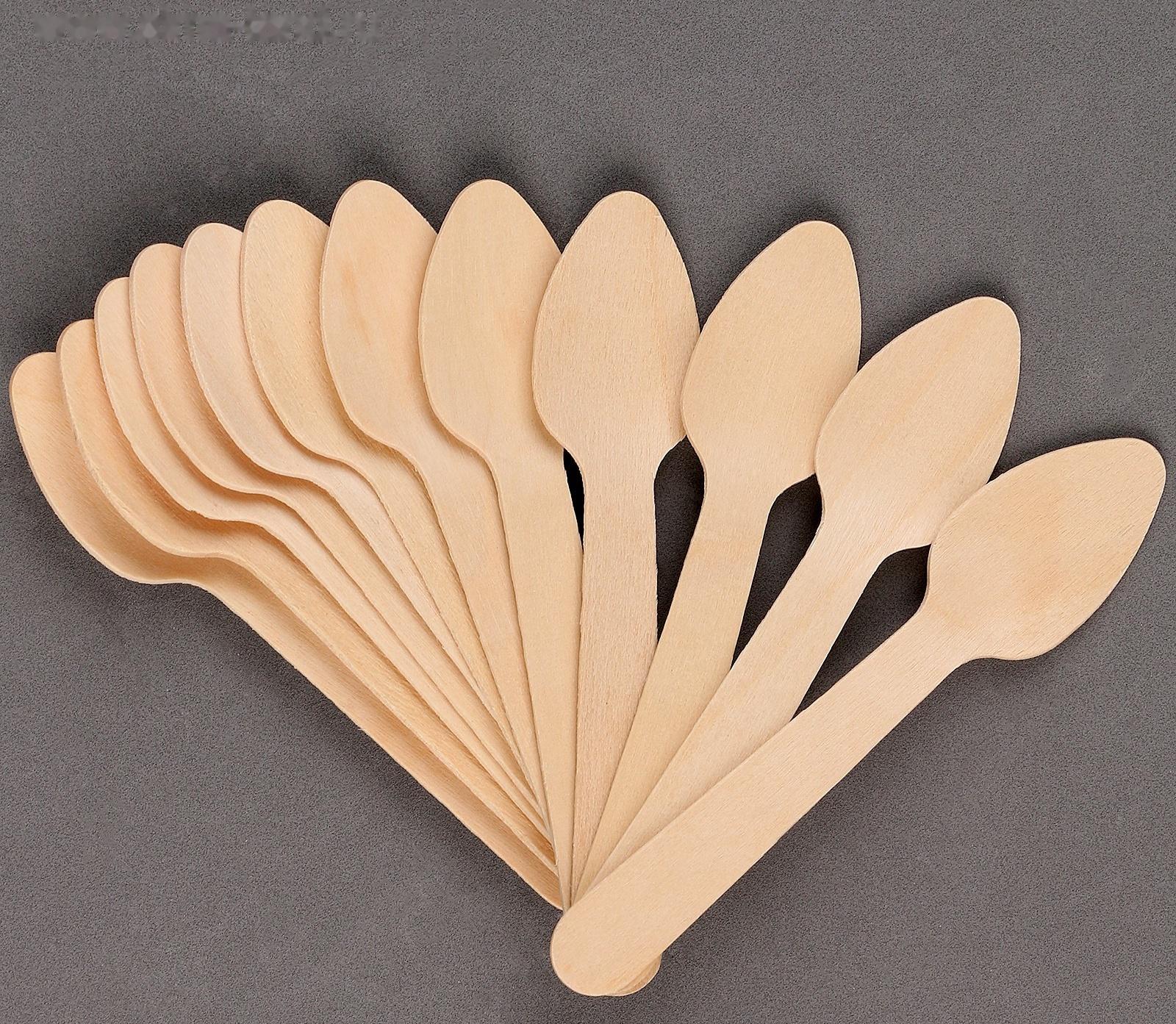 Ложки деревянные, в наборе 12 шт.