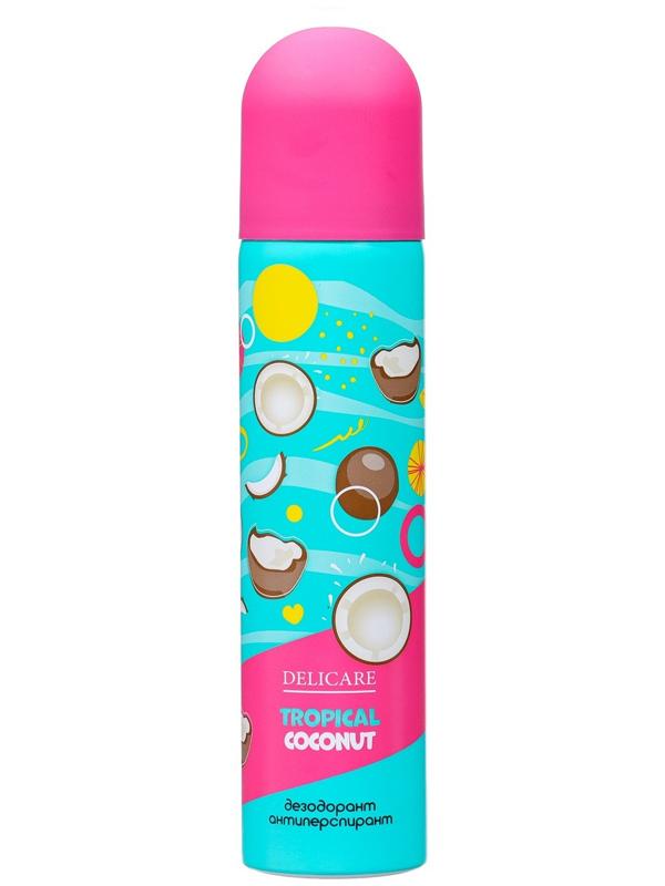 Дезодорант женский DelicareTropical Coconut, 75 мл