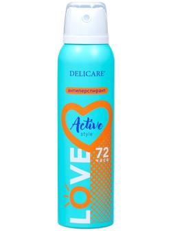 Дезодорант женский Delicare LOVE Active Style, 150 мл
