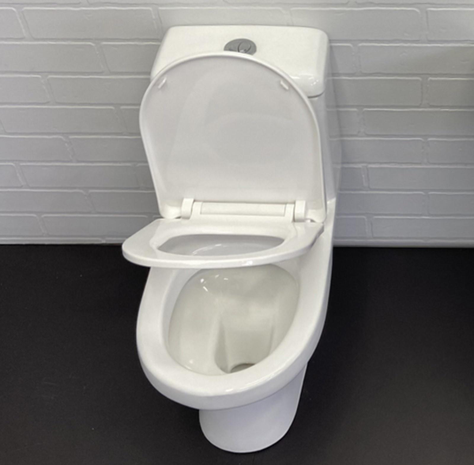 Унитаз детский Comforty 2311W/1, моноблок, 2-реж. арм, вертикальный выпуск, РР с микролифтом   10297