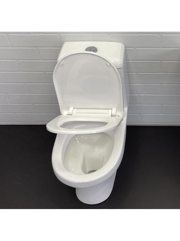 Унитаз детский Comforty 2311W/1, моноблок, 2-реж. арм, вертикальный выпуск, РР с микролифтом   10297