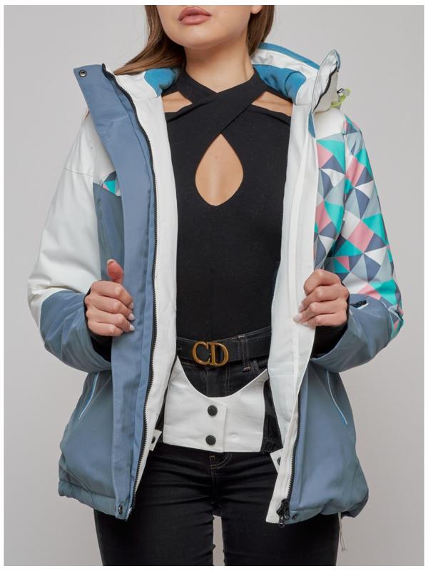 Костюм горнолыжный женский, размер 48, цвет белый