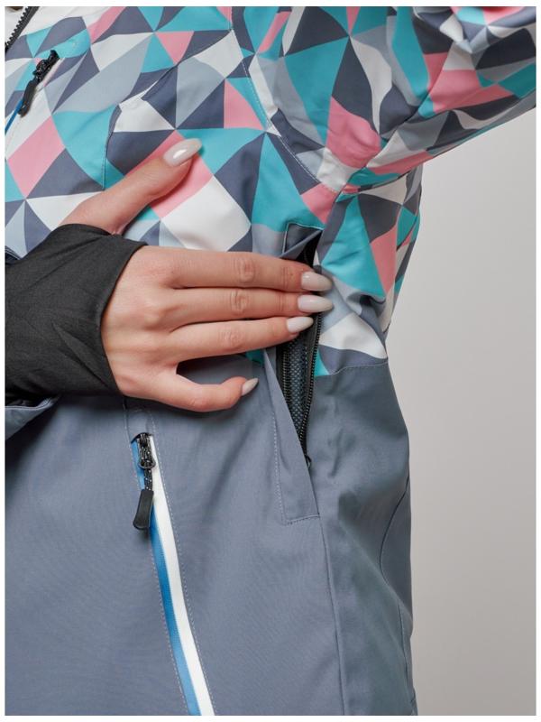 Костюм горнолыжный женский, размер 48, цвет белый