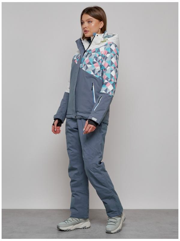 Костюм горнолыжный женский, размер 48, цвет белый