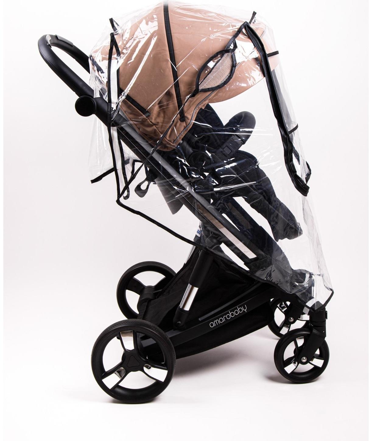 Дождевик для коляски универсальный AmaroBaby Rain Stop