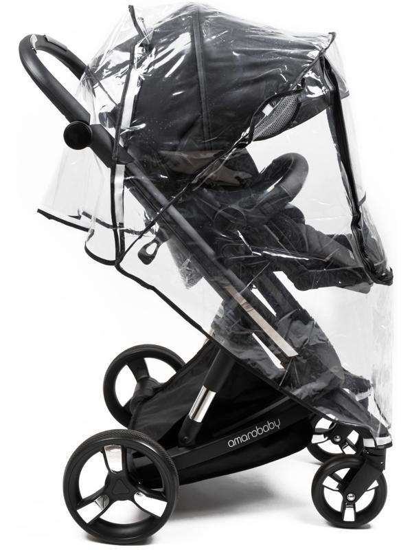 Дождевик для коляски универсальный AmaroBaby Rain Stop