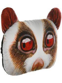 Подушка на подголовник МАТЕХ ANIMALS LINE, Лорис, 30 х 25 х 10 см, белый, песочный