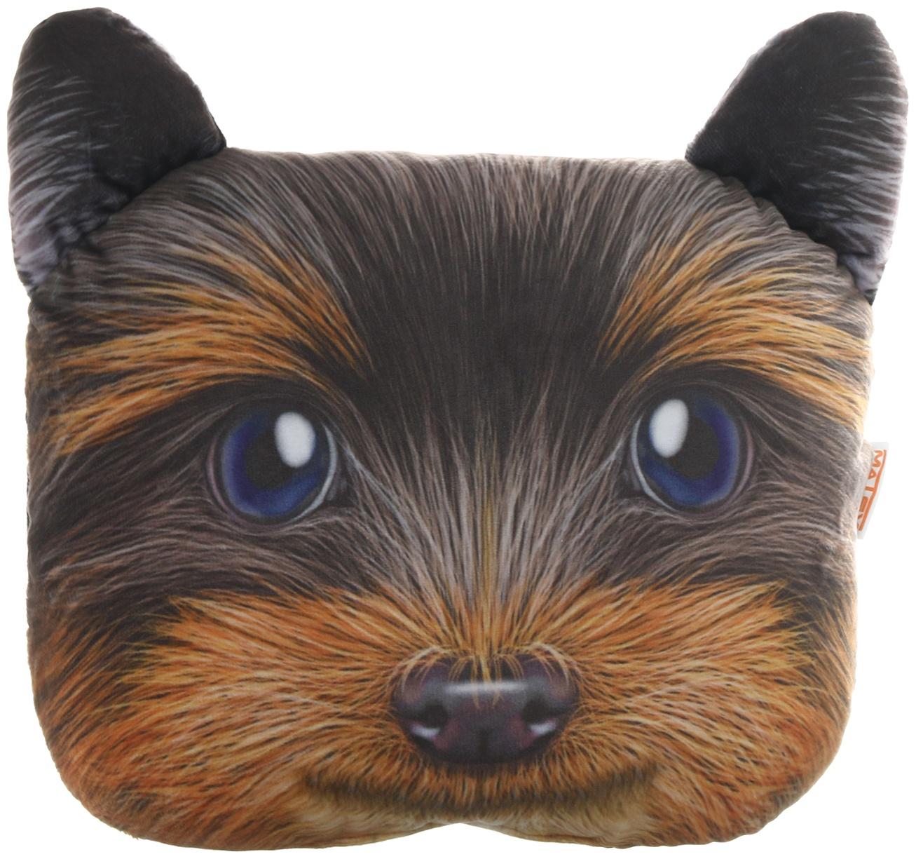 Подушка на подголовник МАТЕХ ANIMALS LINE, Йорик, 30 х 25 х 10 см, коричневый, серый