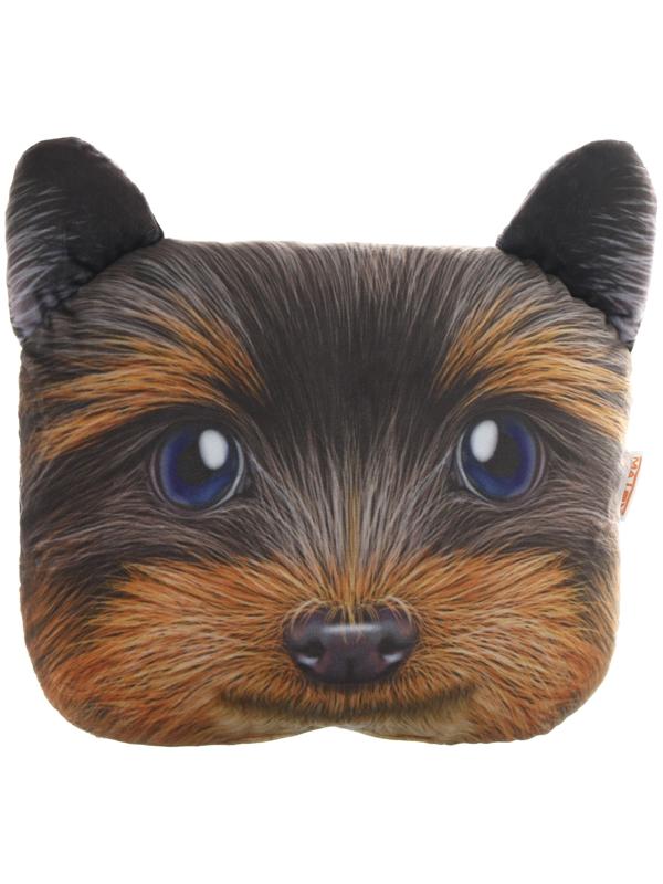 Подушка на подголовник МАТЕХ ANIMALS LINE, Йорик, 30 х 25 х 10 см, коричневый, серый