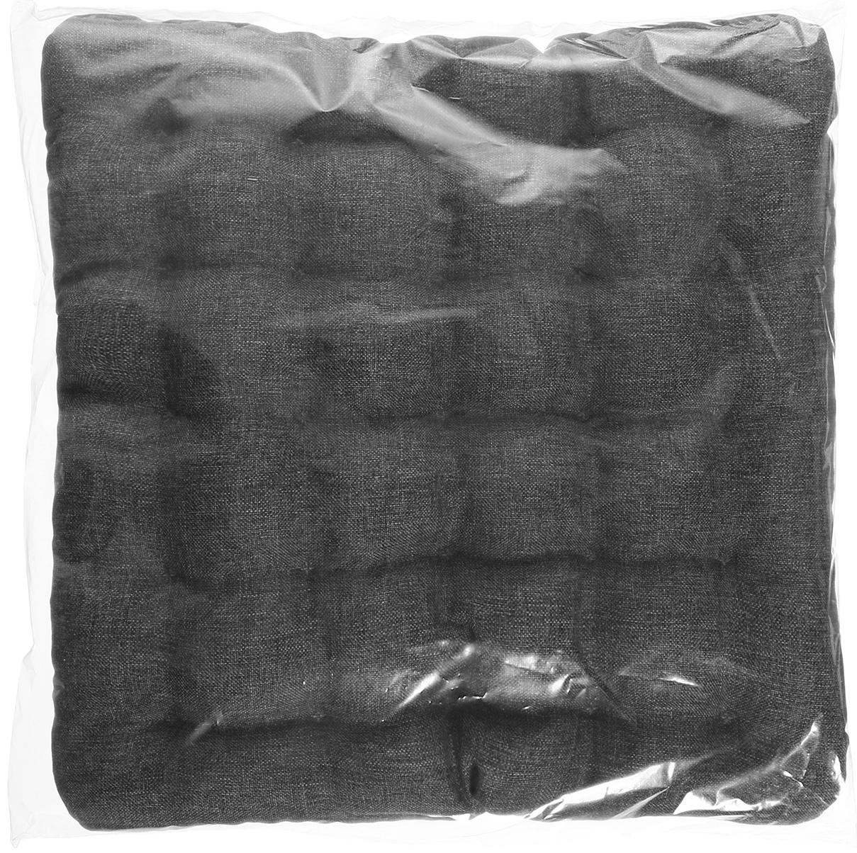 Подушка автомобильная МАТЕХ ECOLOGY LINE, 40 х 40 х 5 см, лузга гречихи, темно-серый