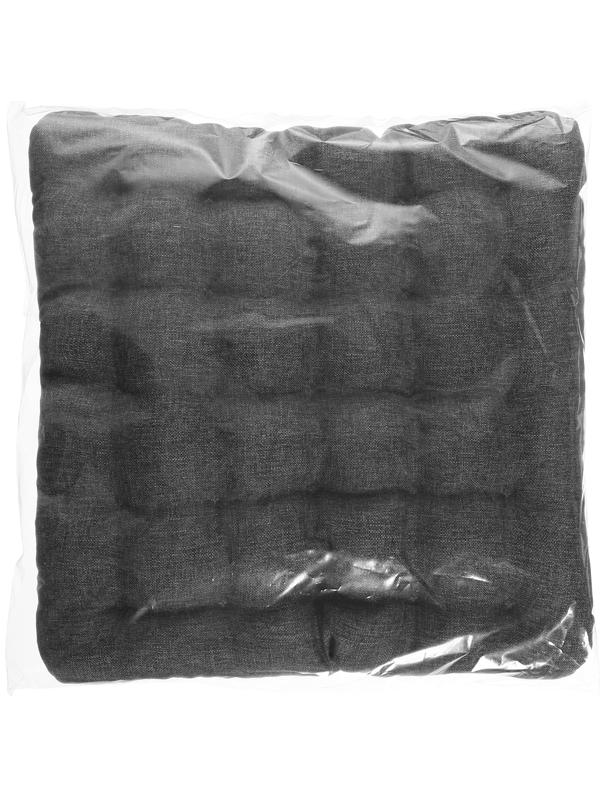 Подушка автомобильная МАТЕХ ECOLOGY LINE, 40 х 40 х 5 см, лузга гречихи, темно-серый