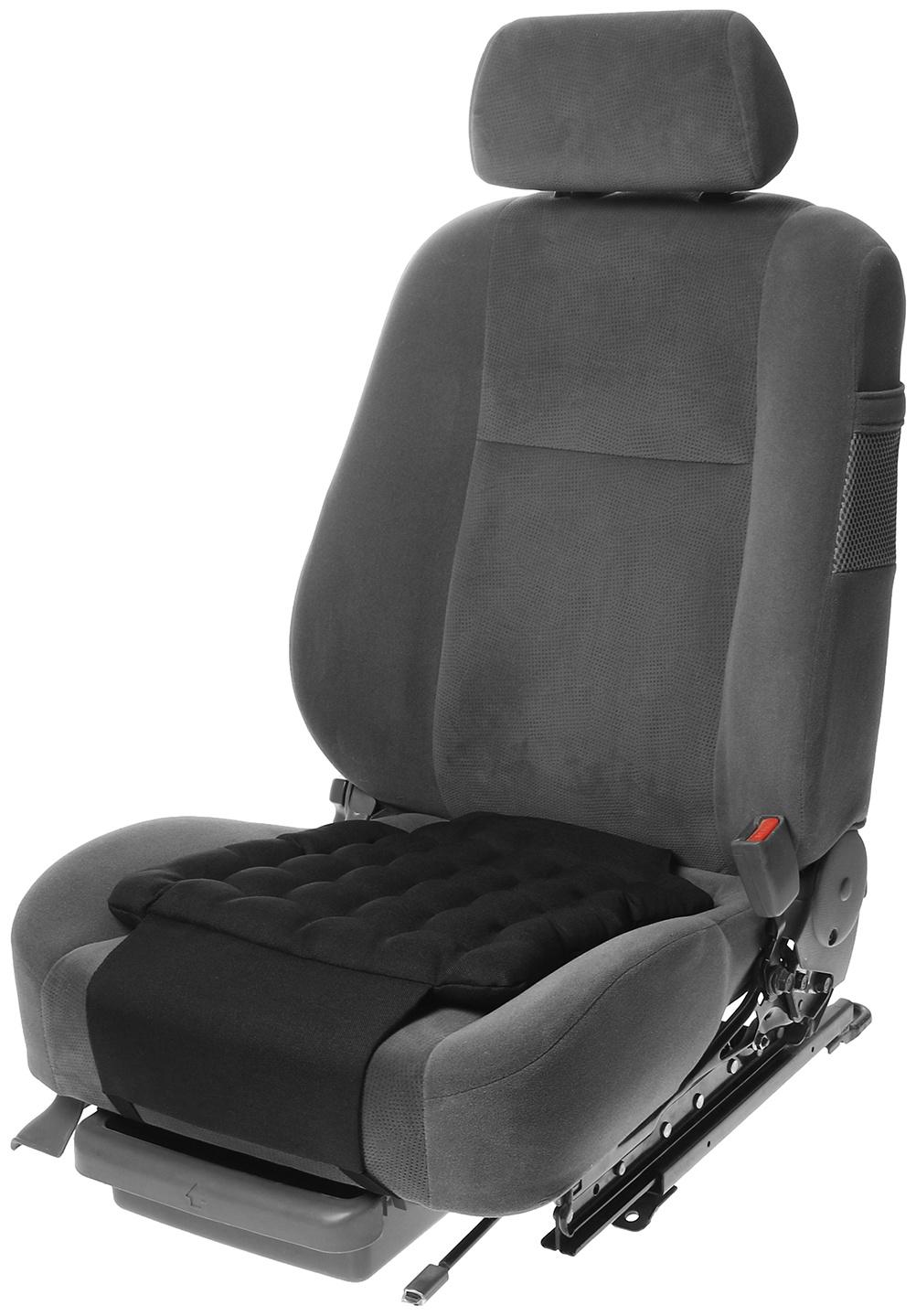 Подушка автомобильная МАТЕХ ECOLOGY LINE, 40 х 40 х 5 см, лузга гречихи, черный