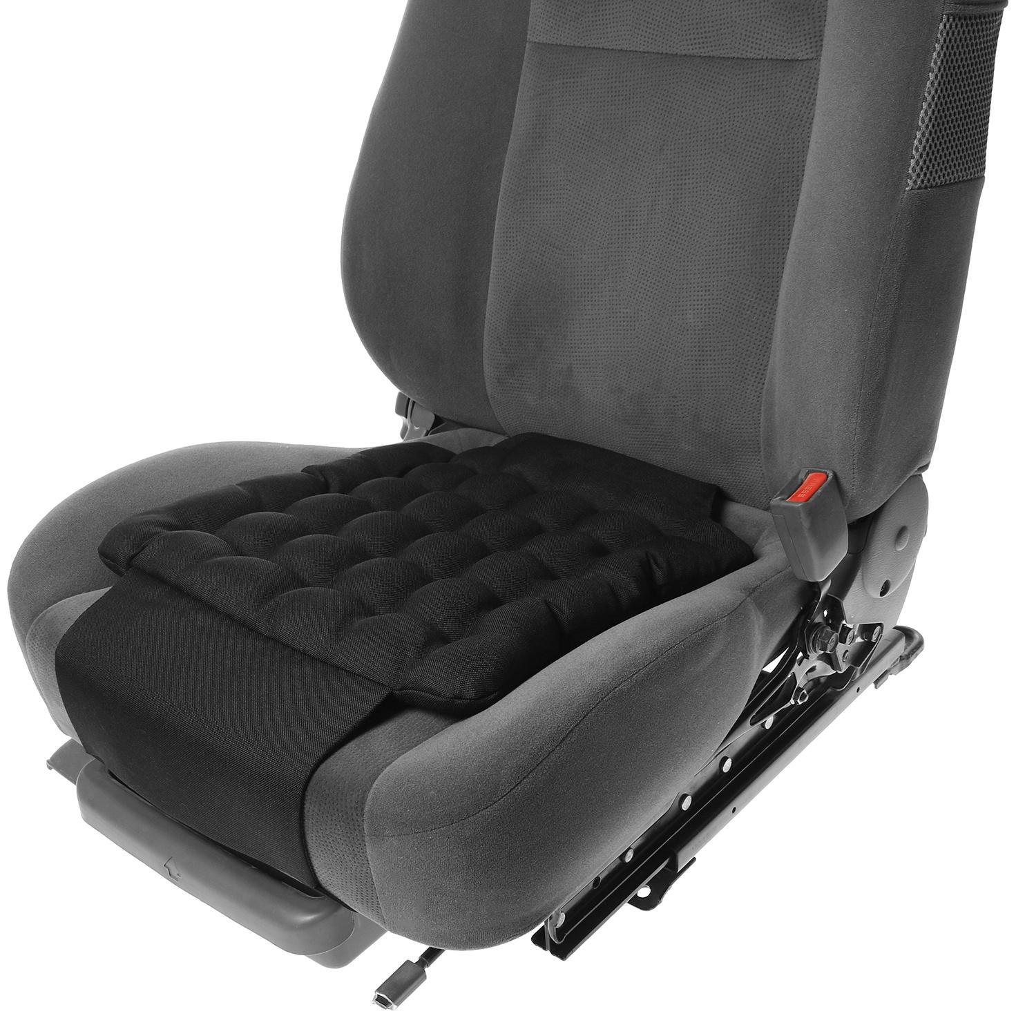 Подушка автомобильная МАТЕХ ECOLOGY LINE, 40 х 40 х 5 см, лузга гречихи, черный