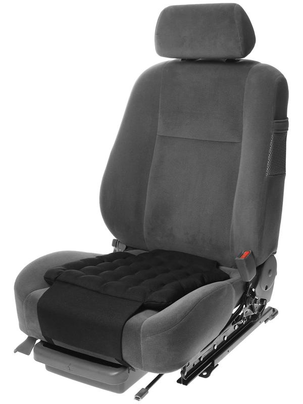 Подушка автомобильная МАТЕХ ECOLOGY LINE, 40 х 40 х 5 см, лузга гречихи, черный