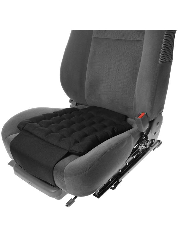 Подушка автомобильная МАТЕХ ECOLOGY LINE, 40 х 40 х 5 см, лузга гречихи, черный